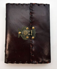 2886 - Leather Journal with Snap Closure